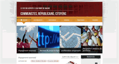 Desktop Screenshot of communistes-republicains-partidegauche.assemblee-nationale.fr